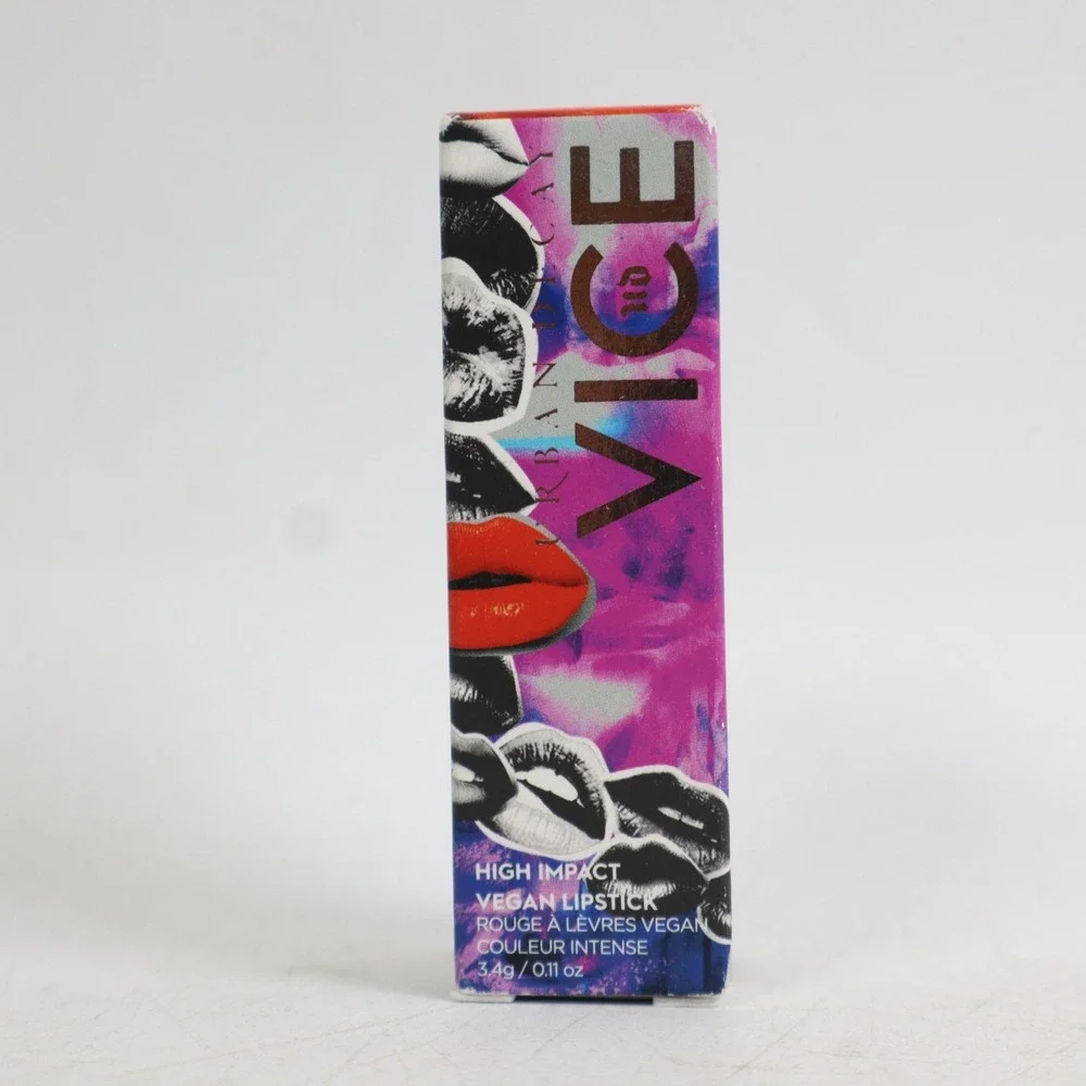 Urban Decay Vice High Impact Vegan Cream Lipstick – 3.4 g / 0.11 oz – Drive In